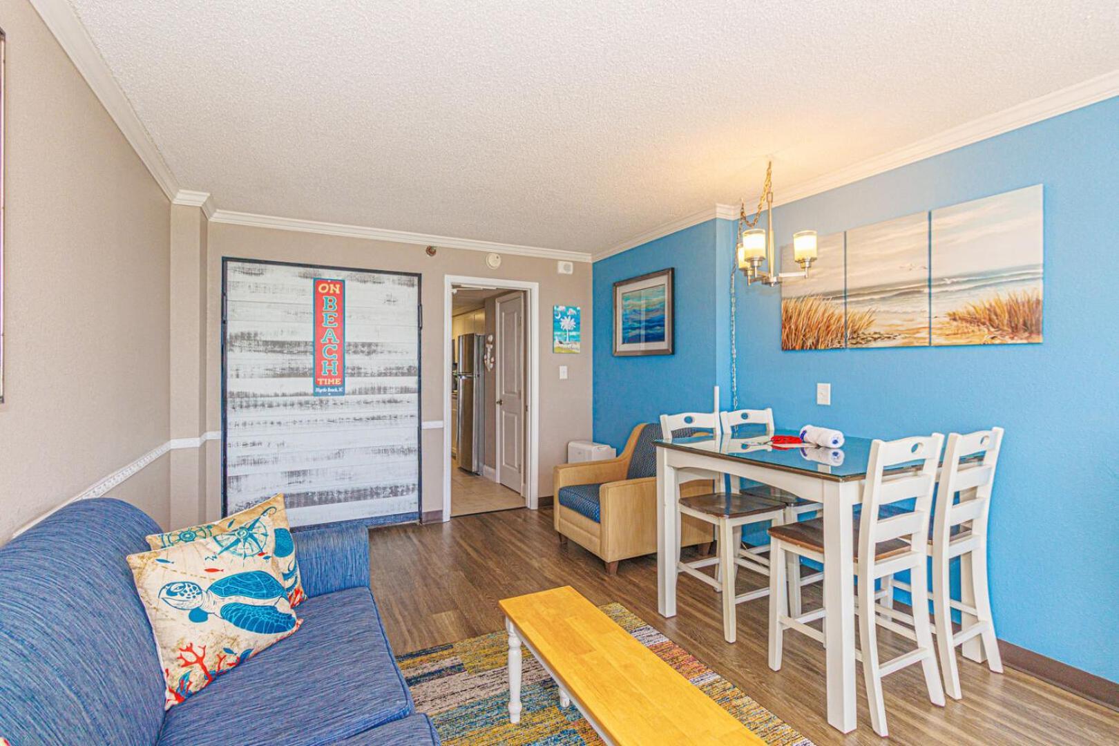 Oceanfront 1 Bedroom Suite with Beautiful Décor&Accents Caravelle Resort 1039 Sleeps 6 Guests Myrtle Beach Esterno foto