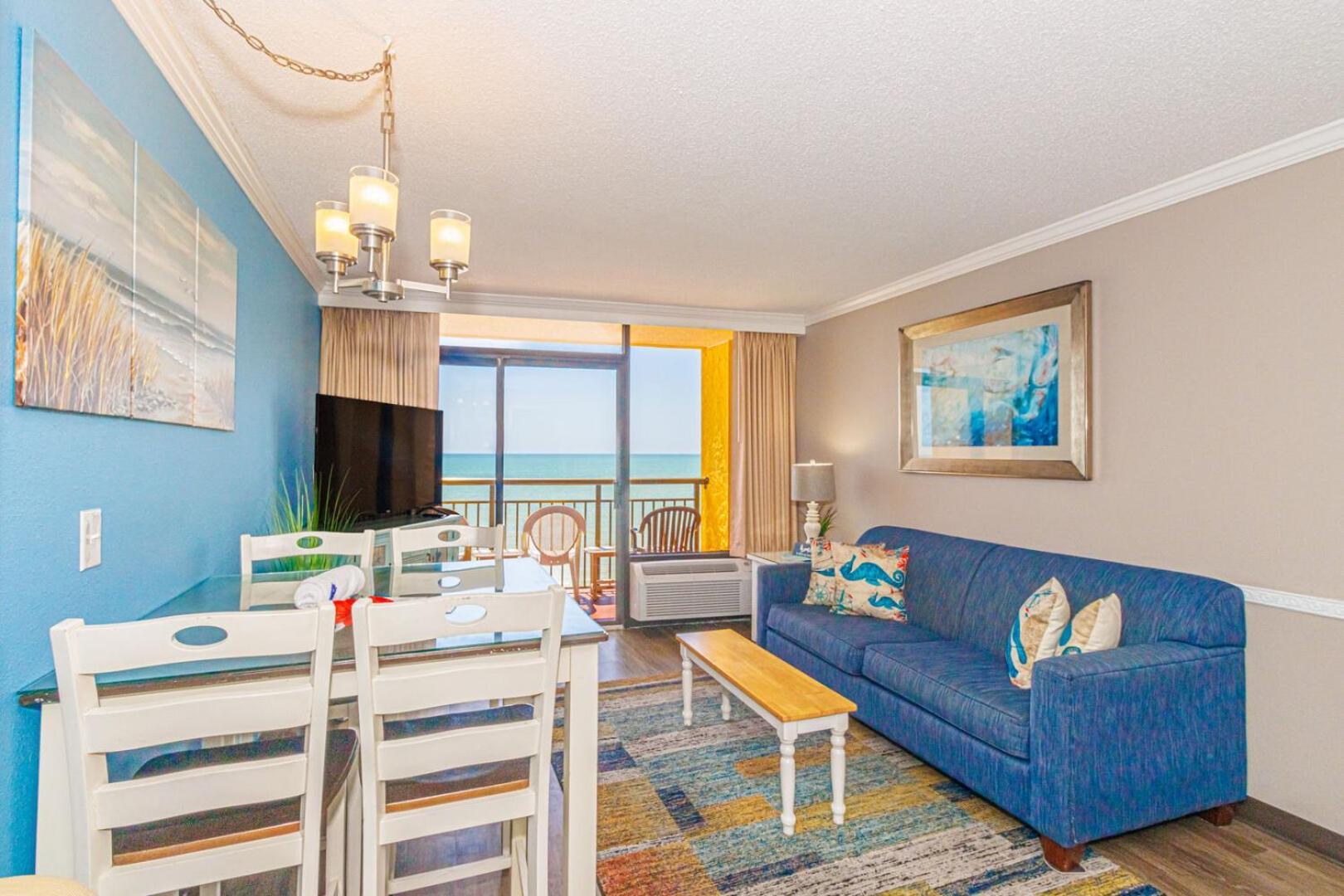 Oceanfront 1 Bedroom Suite with Beautiful Décor&Accents Caravelle Resort 1039 Sleeps 6 Guests Myrtle Beach Esterno foto