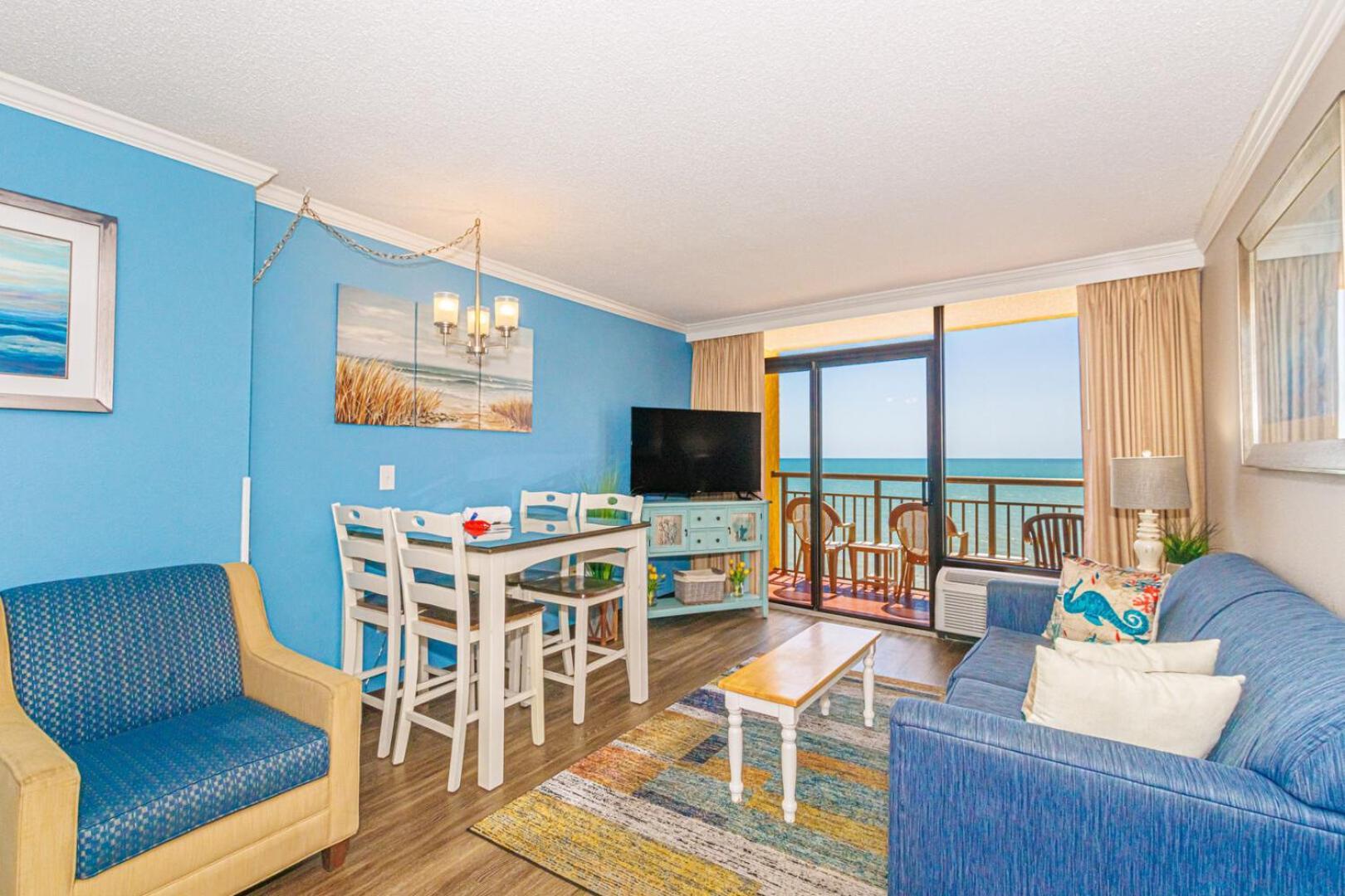 Oceanfront 1 Bedroom Suite with Beautiful Décor&Accents Caravelle Resort 1039 Sleeps 6 Guests Myrtle Beach Esterno foto