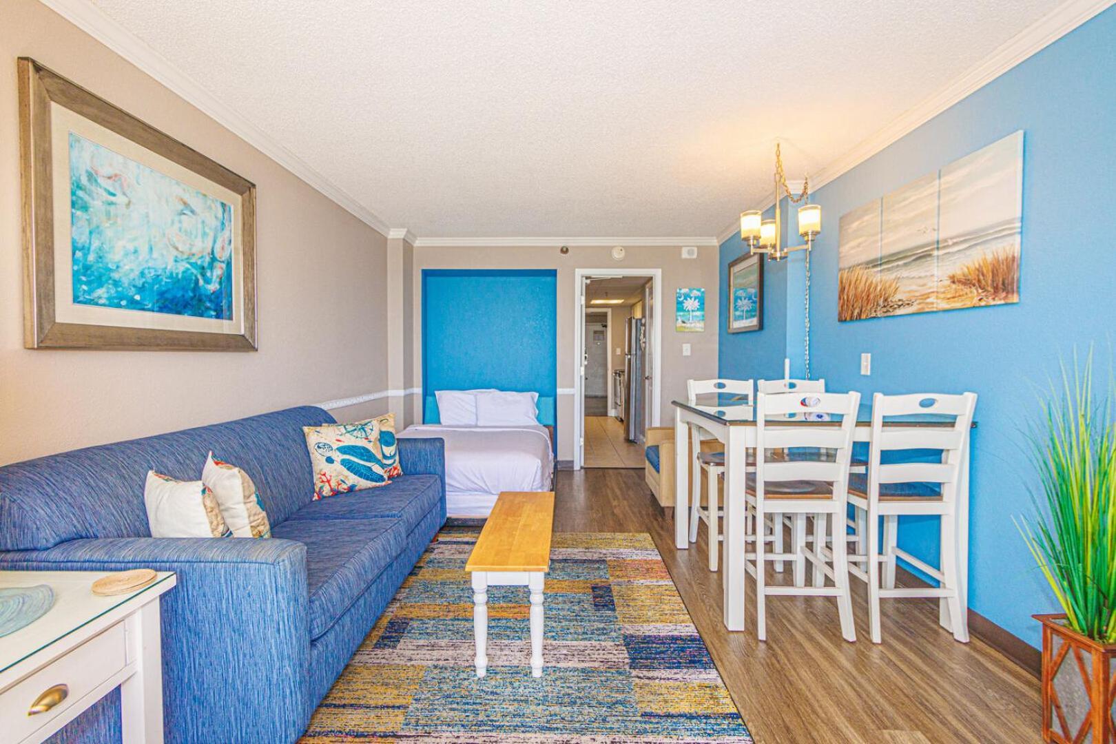Oceanfront 1 Bedroom Suite with Beautiful Décor&Accents Caravelle Resort 1039 Sleeps 6 Guests Myrtle Beach Esterno foto