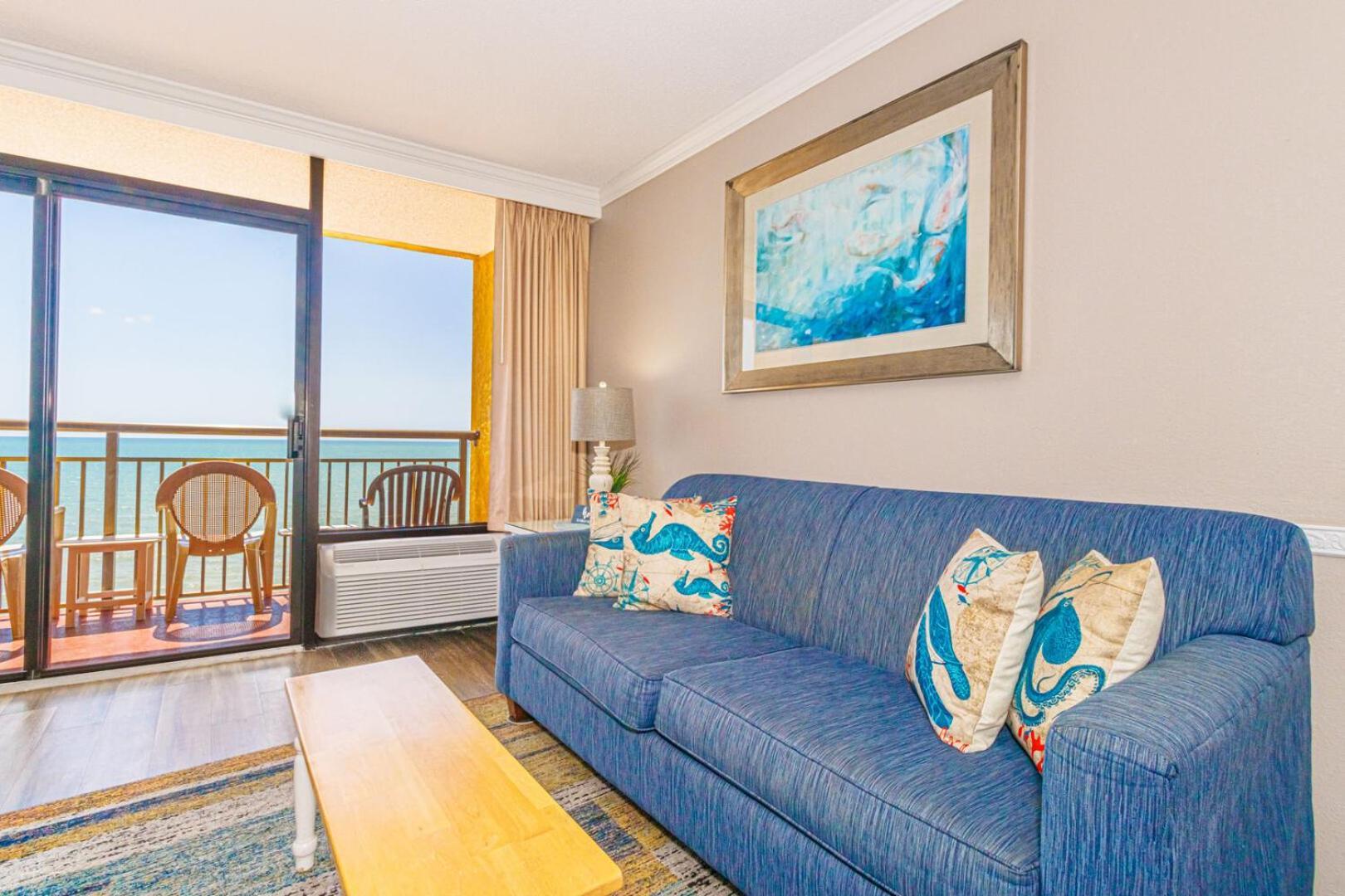 Oceanfront 1 Bedroom Suite with Beautiful Décor&Accents Caravelle Resort 1039 Sleeps 6 Guests Myrtle Beach Esterno foto