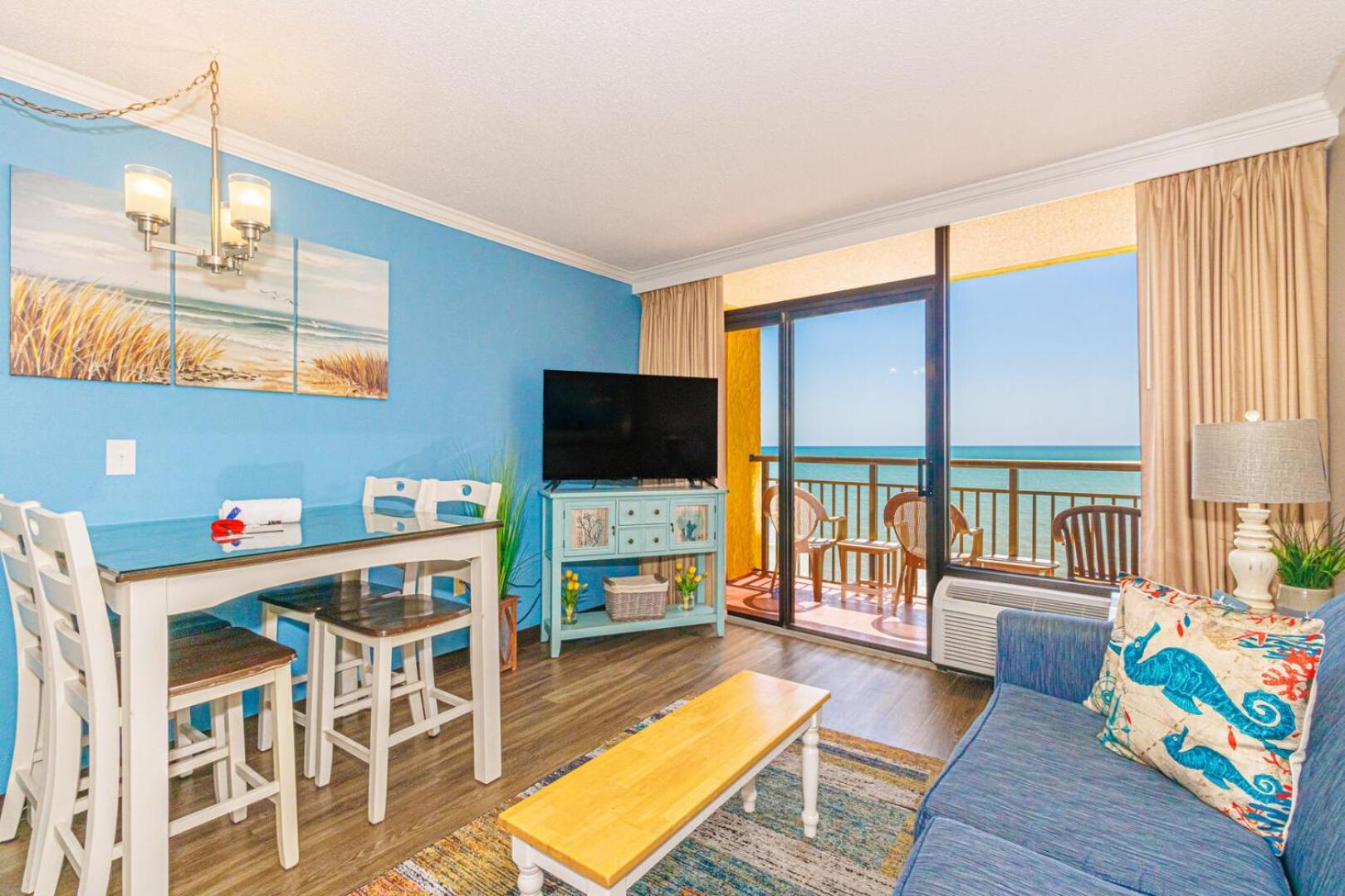 Oceanfront 1 Bedroom Suite with Beautiful Décor&Accents Caravelle Resort 1039 Sleeps 6 Guests Myrtle Beach Esterno foto